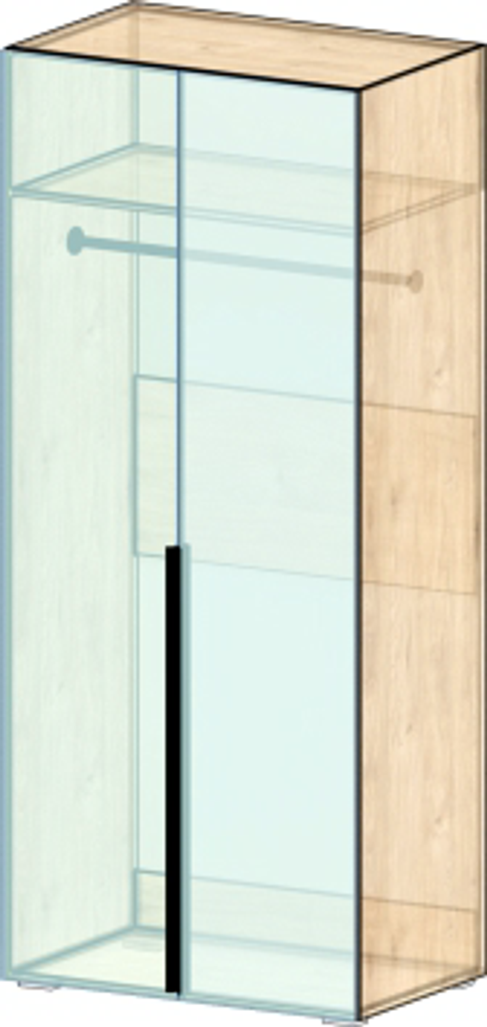 Модульная система "Мегаполис" графит софт