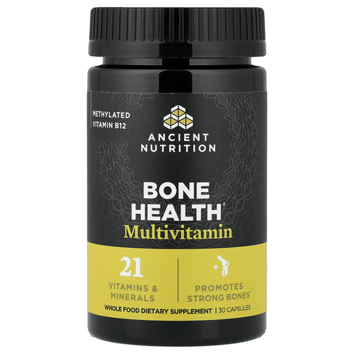 Ancient Nutrition, мультивитамины для здоровья костей, 30 капсул