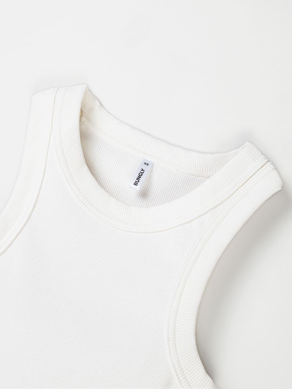 Топ халтер укороченный "Белый" женский