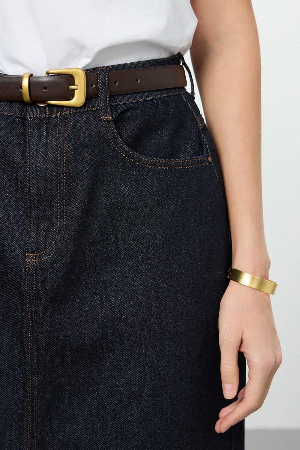 Юбка джинсовая