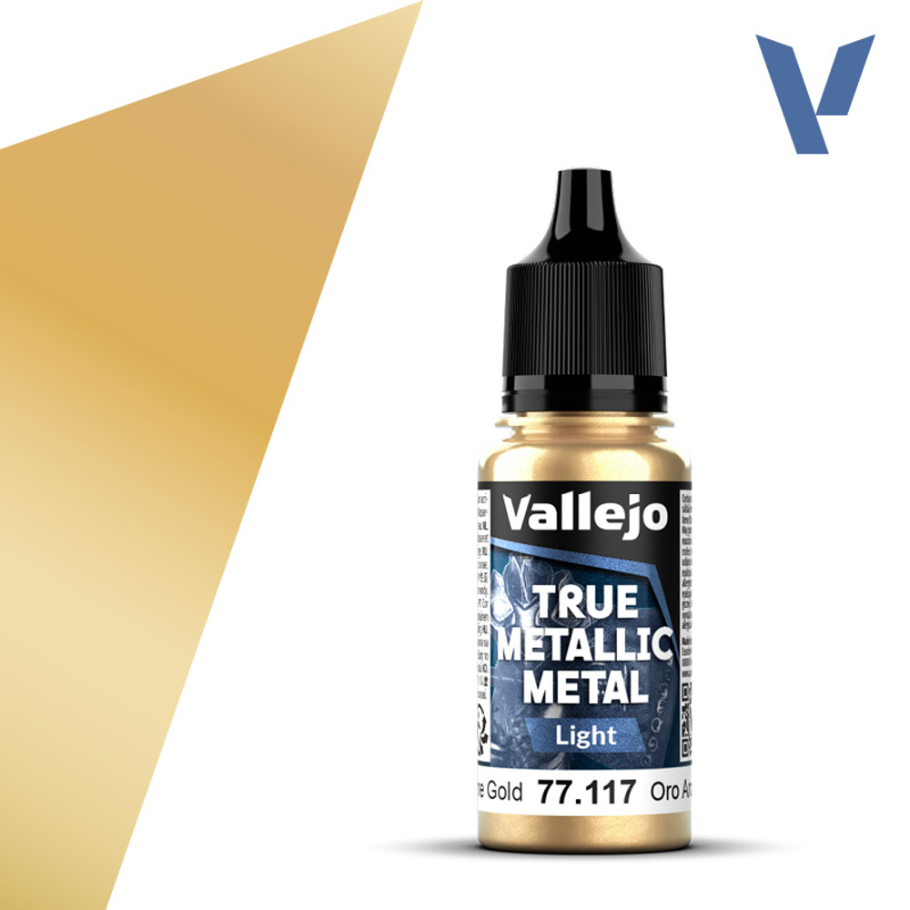 Vallejo True Metallic Metal - Arcane Gold (Light)