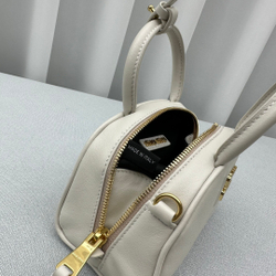 Miu Miu Leather Top-Handle Bag 18 cm