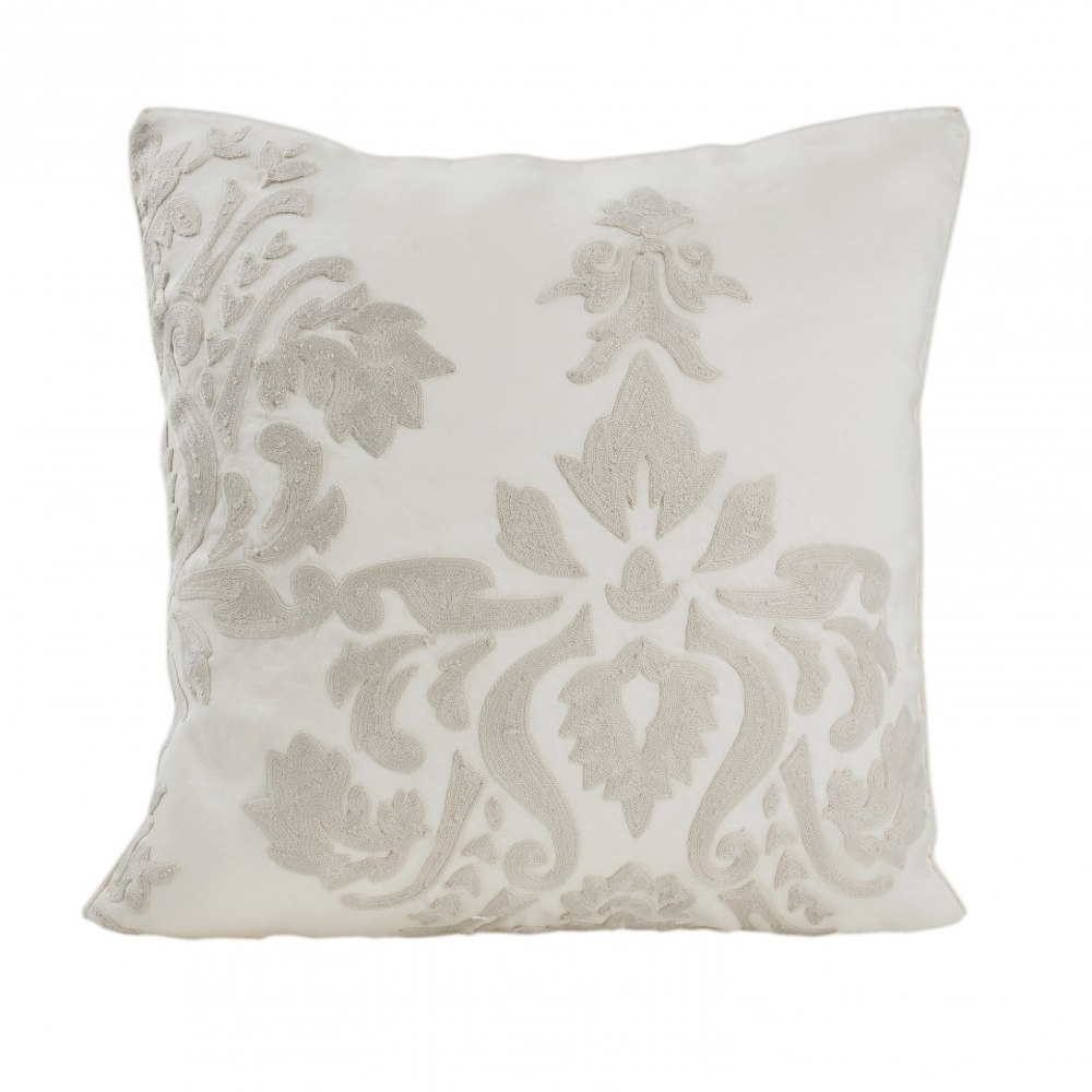 Подушка декоративная 45х45 Hamam Sultan слоновая кость Турция