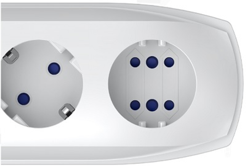Сетевой фильтр  ZIS Pilot Pro USB 5m