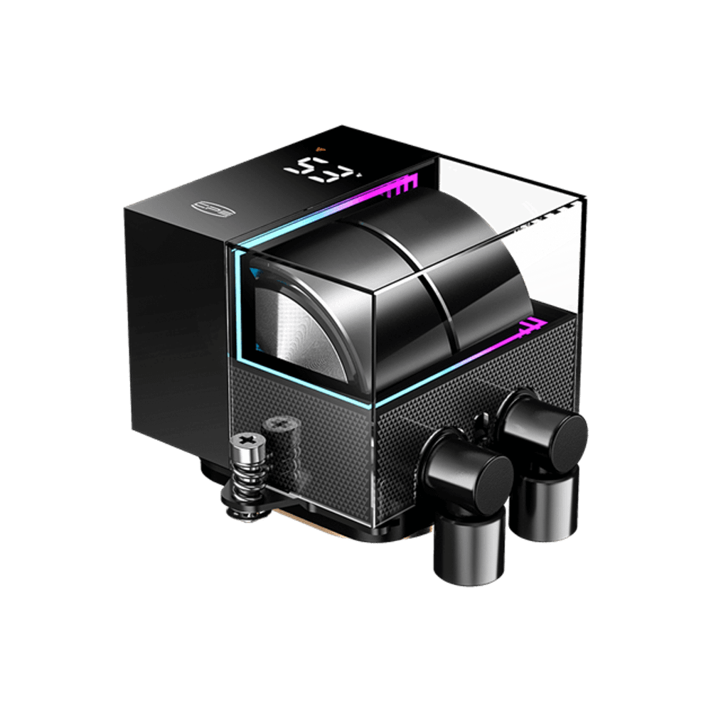 Водяное охлаждение для CPU PCCooler DS360Pro Digital BK, ARGB, TDP 310W, 3x120см, LGA Intel/AMD Черн