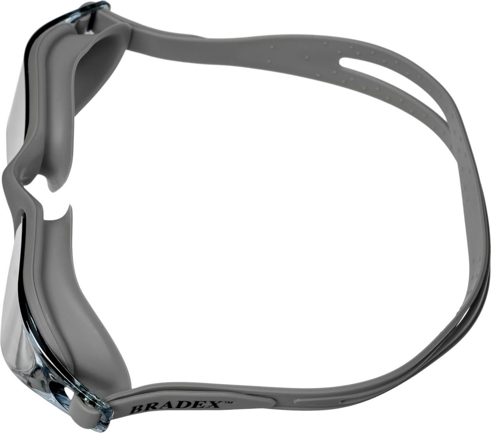 Очки для плавания, серия "Комфорт", серые, цвет линзы - серый