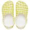 Crocs Classic Gingham Clog 'White Yellow'