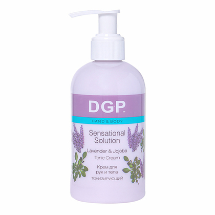 DGP Крем д/рук и тела тонизирующий  Lavender&Jojoba 260мл