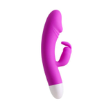 Силиконовый перезаряжаемый вибратор Will - 18 см. (Цвет: лиловый)