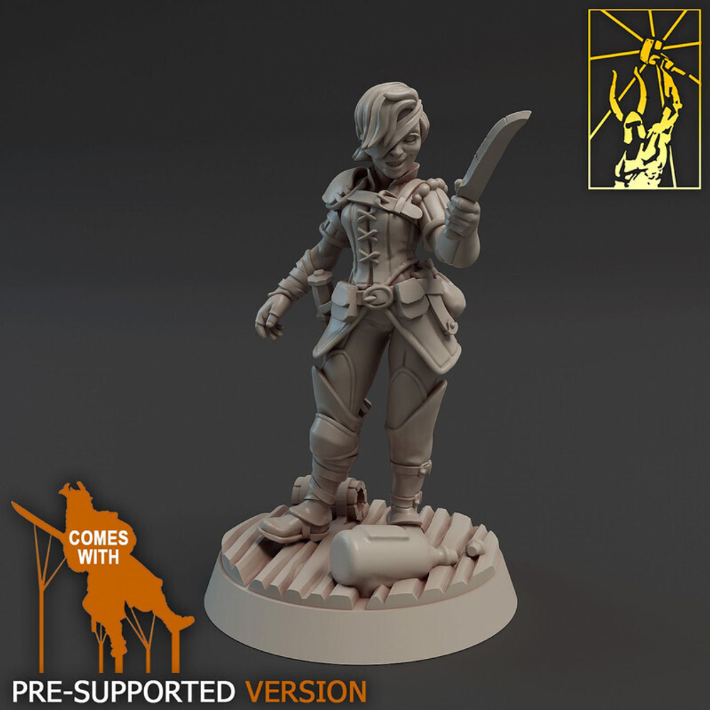 Человек Вор Ассасин Разбойник Плут Бандит миниатюра для dnd, днд, pathfinder, фентези, Настольная игра, НРИ, Варгейм, РПГ