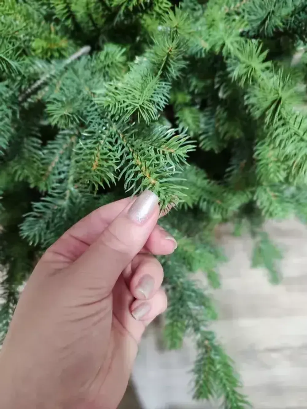 Искусственная узкая елка «Монте» (Литая хвоя) 120 см / 1,2 м