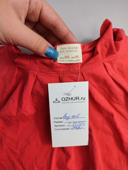 Блузка Zara  коралловая на 13-14 лет