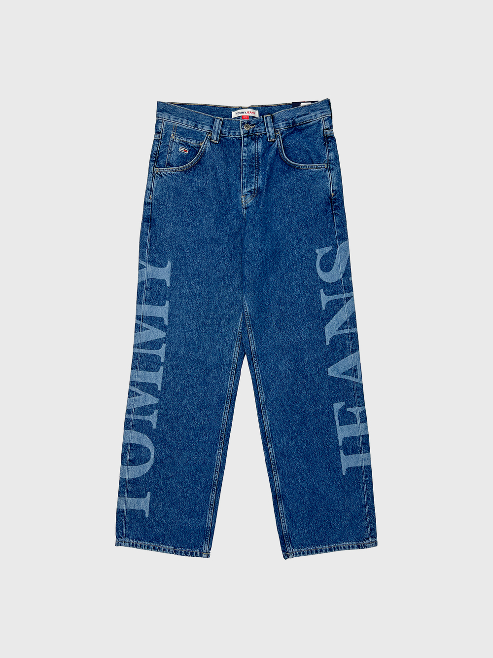 Джинсы Tommy Jeans Baggy Fit Bold Logo Denim Medium - 36x32