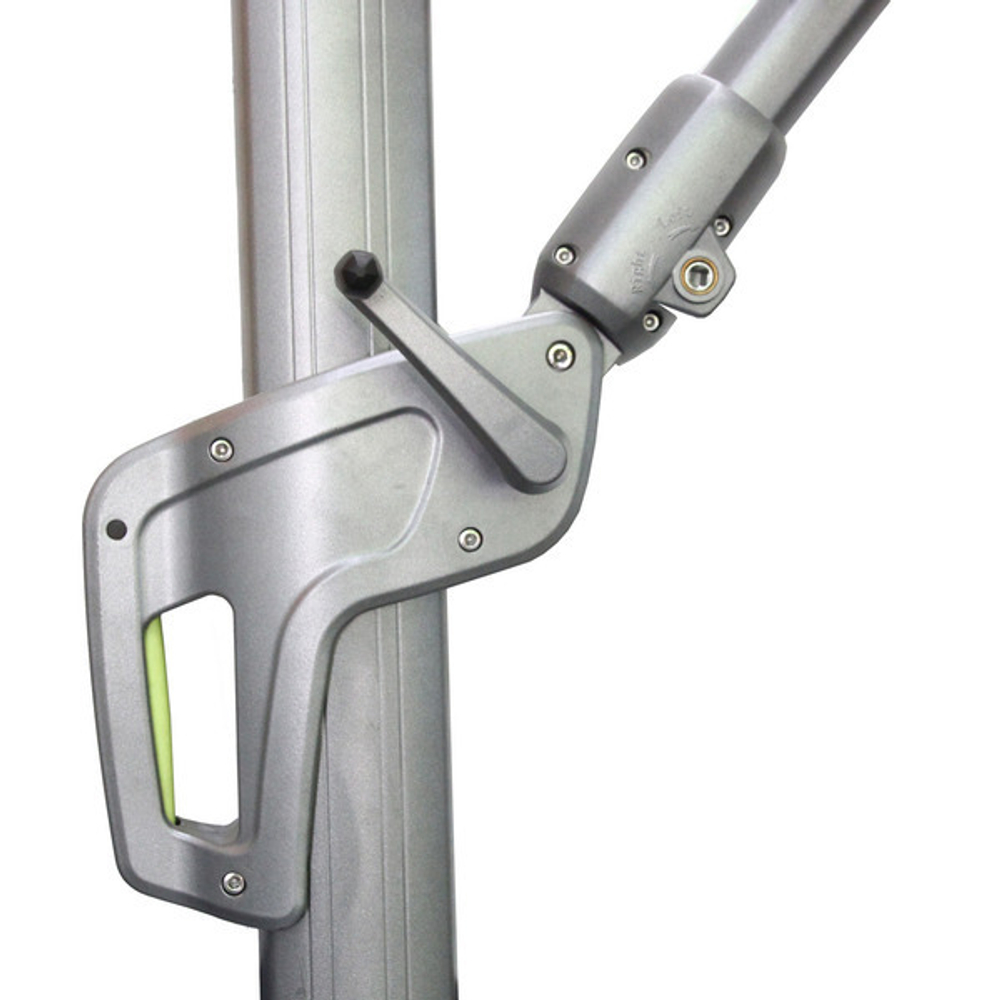 Зонт садовый складной с подставкой, квадратный 250*250 см, бежевый