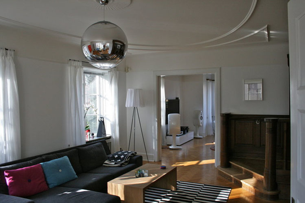 Pendant design lamp  Mirror Ball by Tom Dixon (Gold)