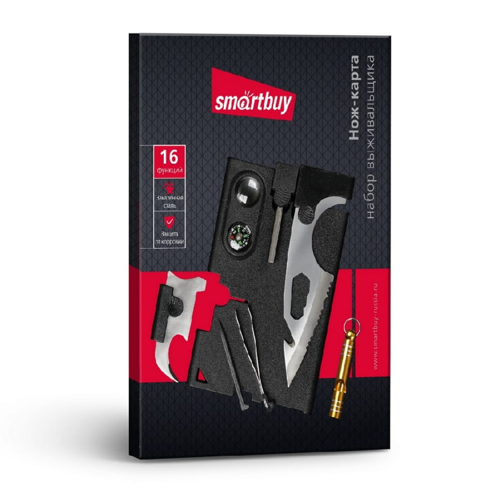 Набор для выживания, 16 функций 45*70 SmartBuy (SBT-PS-10)