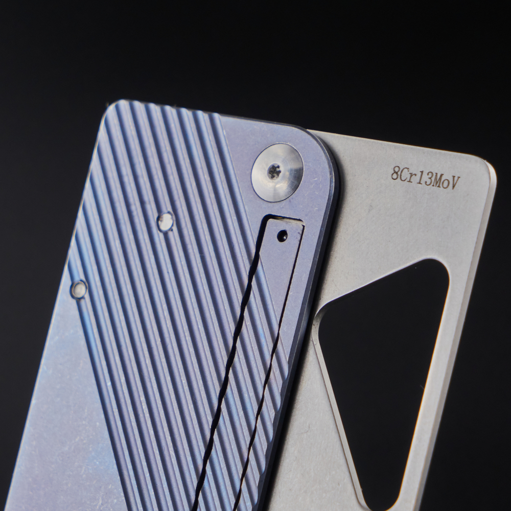 Нож складной DAGGERR Cardkhife Blue Titan