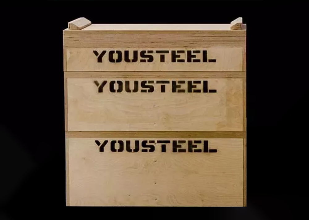 Набор тяжелоатлетических плинтов