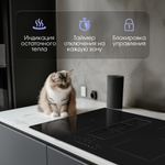 Индукционная варочная панель Zigmund & Shtain CIS 311.75 BX с вытяжкой