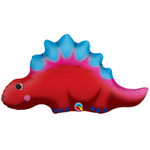 Шар Фольгированный Динозавр Стегозавр красный (Красный)