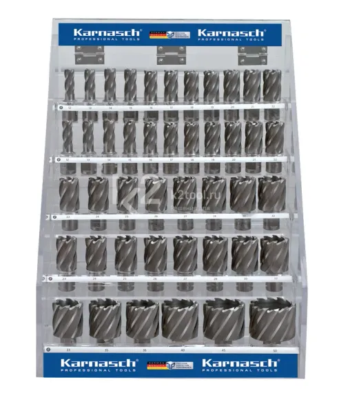 Набор корончатых сверл Karnasch, арт. 20.1607