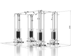 Кроссовер сдвоенный Эконом IK35-100 черный