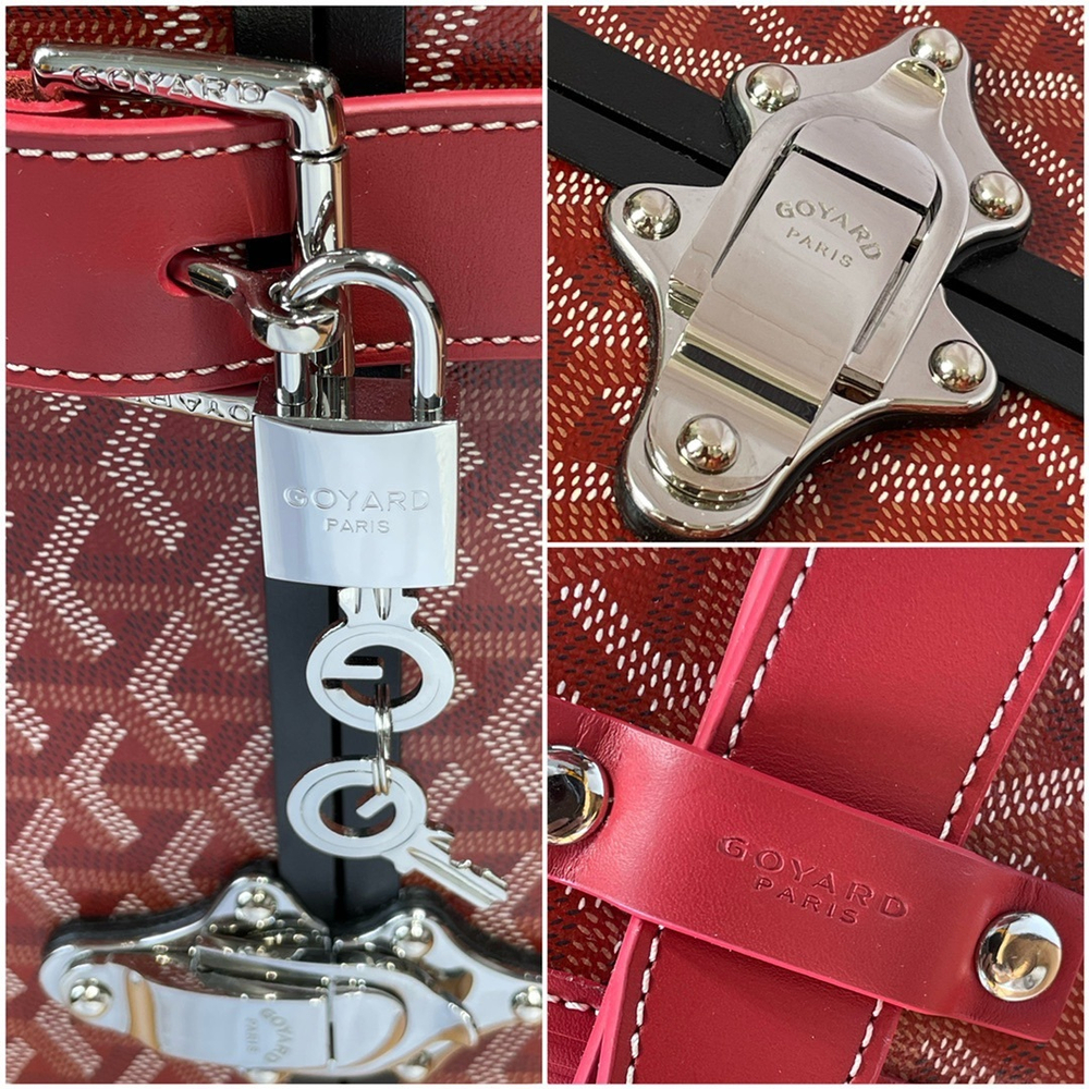 Goyard Bourget PM Trolley Case