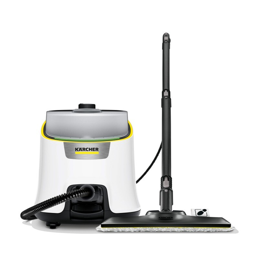 Пароочиститель напольный Karcher SC 4 Deluxe Iron EasyFix 2200Вт белый(1.513-462.0)