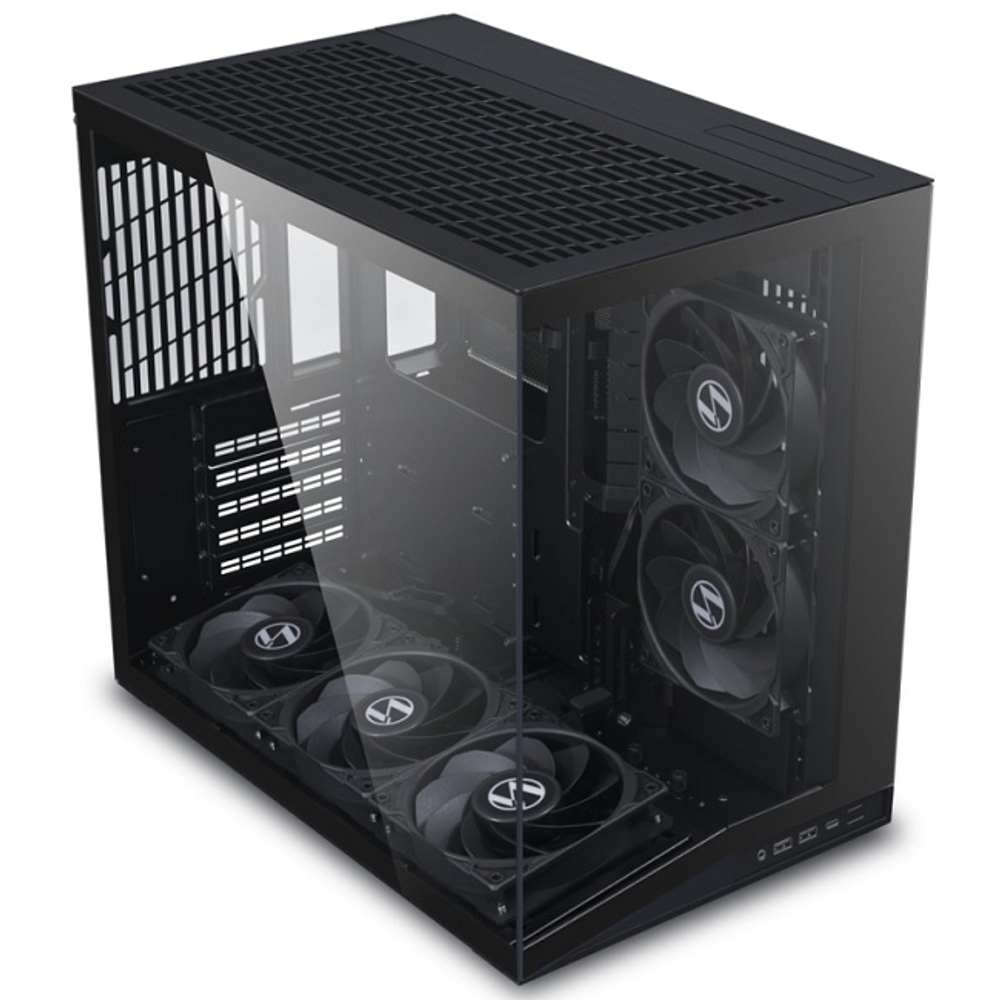 Корпус Mini-Tower Lian Li O11 Dynamic Mini V2 Flow TG Black (G99.O11DMIV2FX.R0)