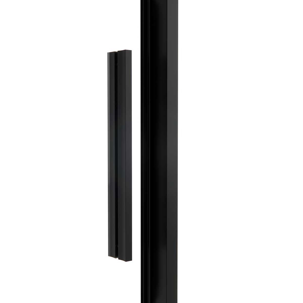 Душевой уголок Слим Софт (Slim Soft) Vincea VSR-1SS1012CLB, 1200*1000, черный, стекло прозрачное