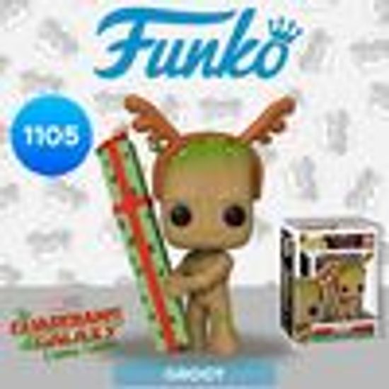 Фигурка Funko POP! Bobble Marvel Guardians Of The Galaxy HS Groot (1105) 64332 (10013160/100223/3062539/1, Вьетнам)