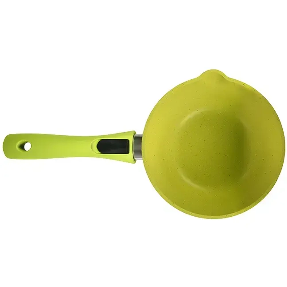 Ковш 1,5л «Trendy style»(Lime) с носиком, съемная ручка, стеклянная крышка к0156tsl