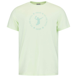 Теннисная футболка Head We Are Padel T-Shirt - light green