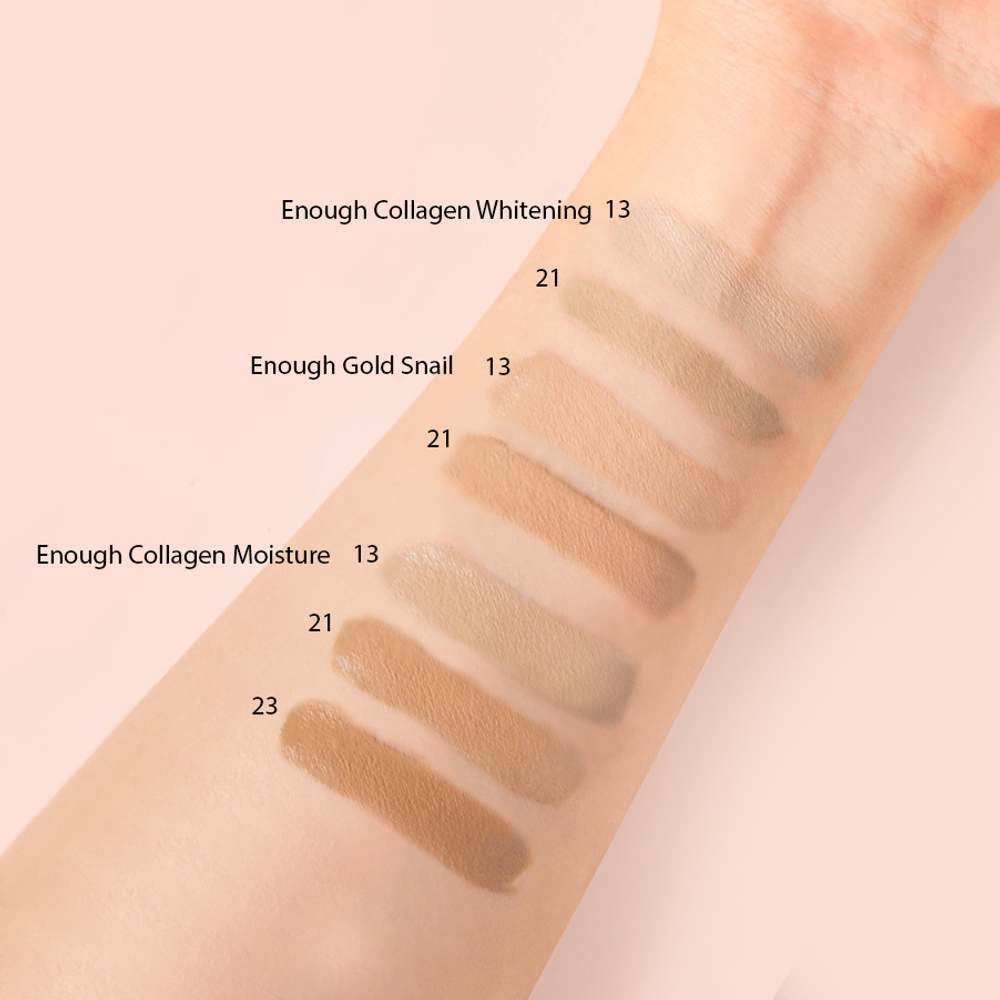 Тональный крем Enough Collagen Whitening Moisture Foundation SPF 15 с коллагеном 13 тон 100 мл