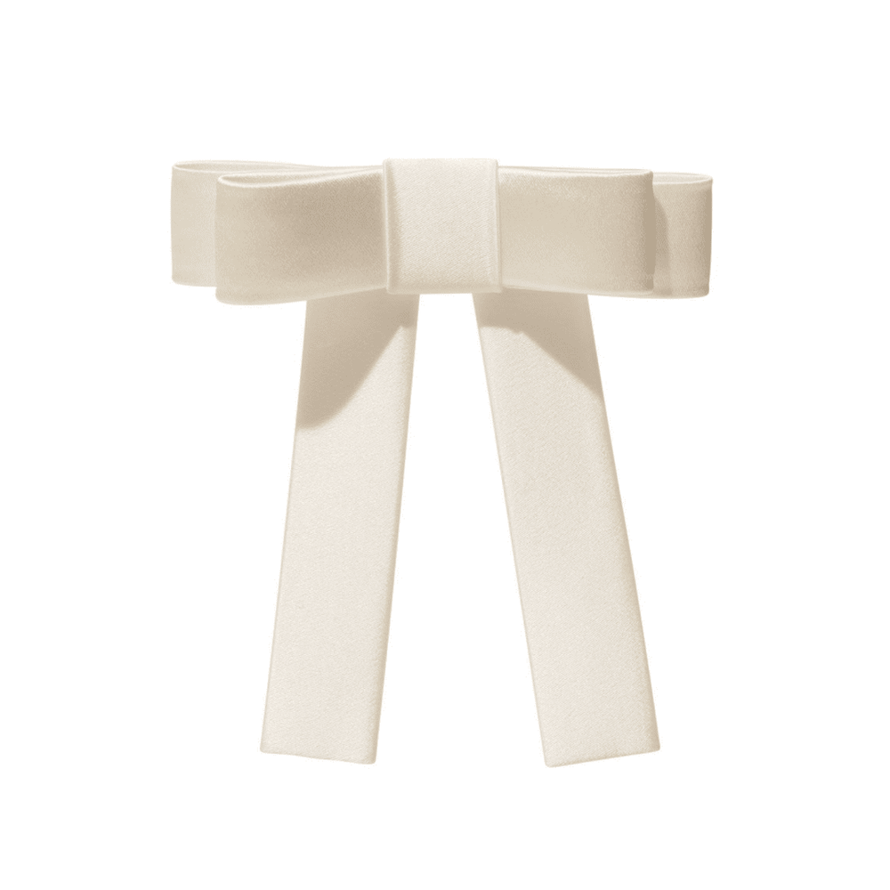 Белый бант "Мэри" XS