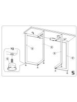 Стол кухонный обеденный раздвижной 110х72х75 см