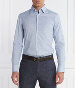 Рубашка H-HANK 214 BOSS BLACK - голубой(50508748)