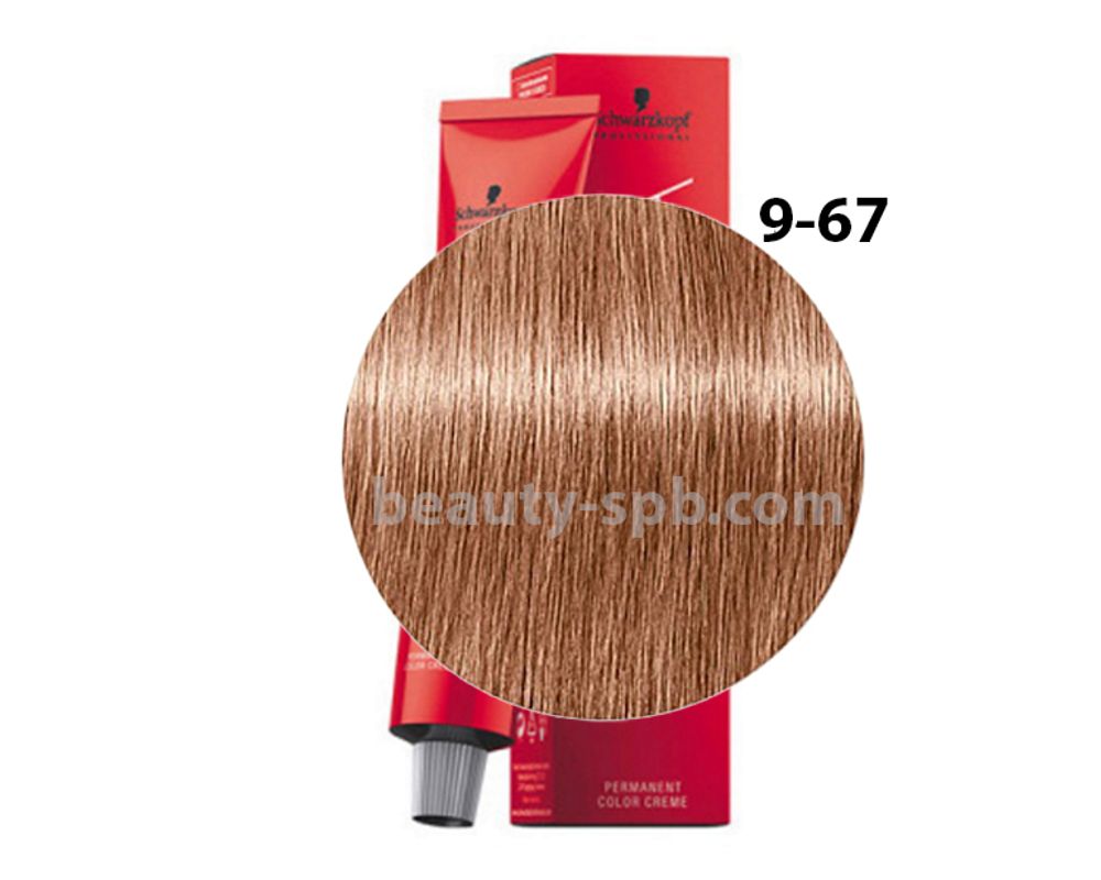 Schwarzkopf Professional краска для волос Игора цвет 9-67 Блондин шоколадный медный 60мл