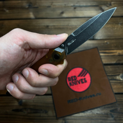 Нож Kershaw Launch 15 - рукоять ультем, клинок черный RK-489