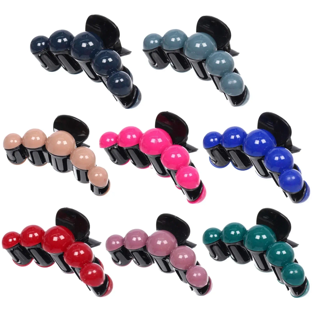 Заколка - краб для волос на блистере «LAVENTA», шесть цветов в ассортименте, 10см●