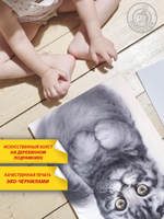 Метрика ножек "Кот"