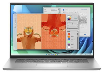 16" Ноутбук Dell Inspiron 16 Plus 7630 (2560x1600, Intel Core i7-13700H, RAM 16ГБ, SSD 512ГБ, NVidia GeForce RTX 4060, OS Windows)