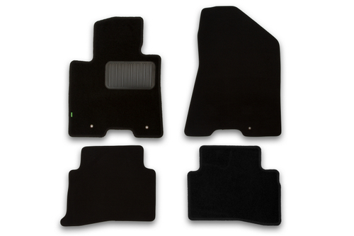 Коврики в салон для HYUNDAI Tucson 2015-2018, 2018-2021, кроссовер, 4 шт. (текстиль) KLEVER02205801210KH