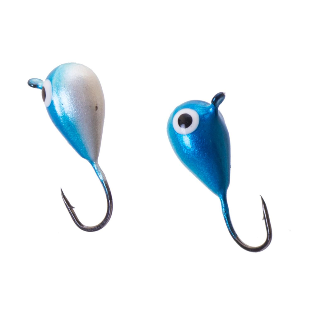 Мормышка вольфрамовая КАПЛЯ С УШКОМ, #220, 10 шт 3,2 г