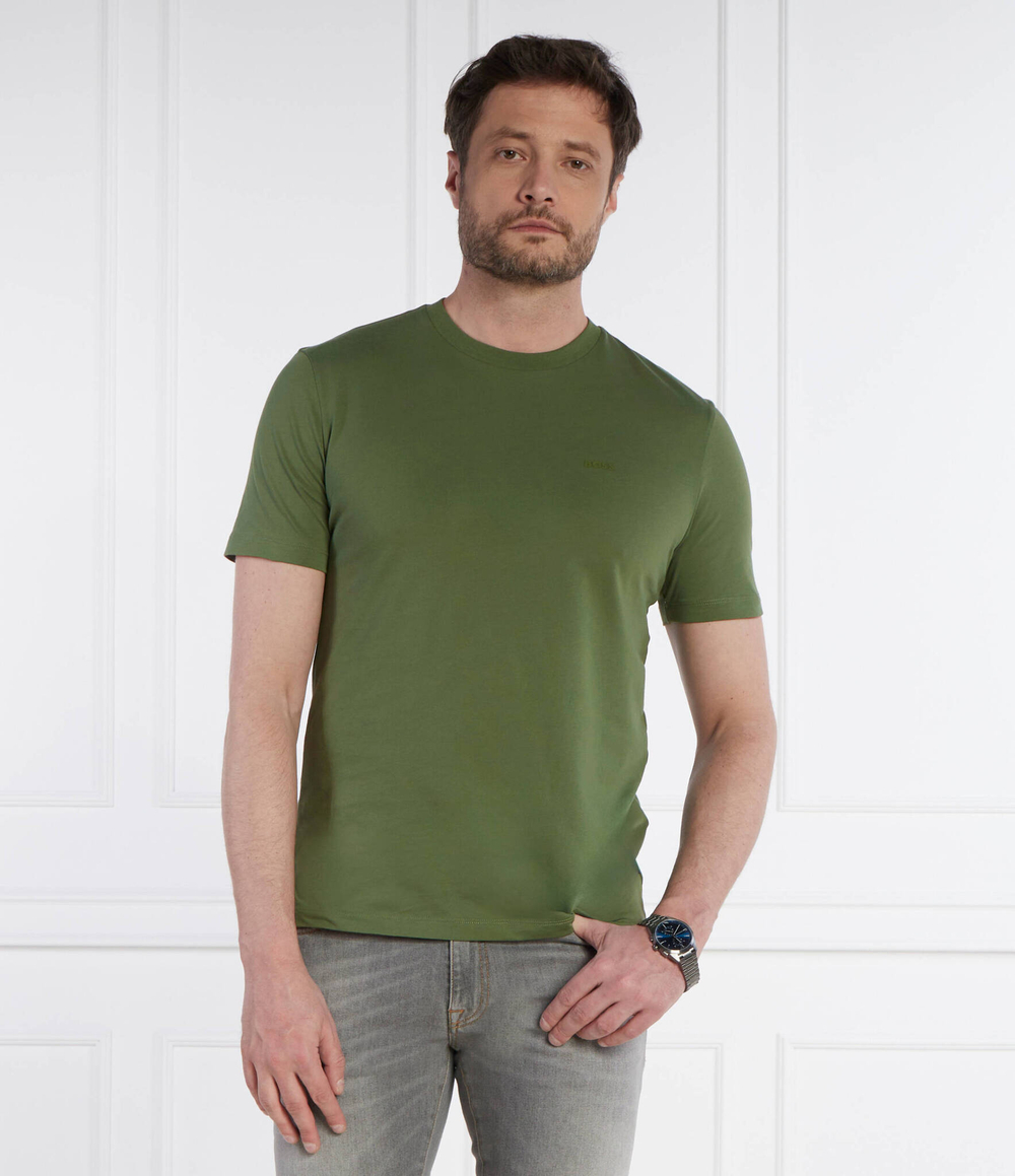 Футболка Thompson BOSS BLACK - зеленый(50468347)