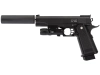 Пистолет пневматический Stalker SA5.1S Spring (Hi-Capa 5.1) +ПБС +ЛЦУ (SA-3307151S)