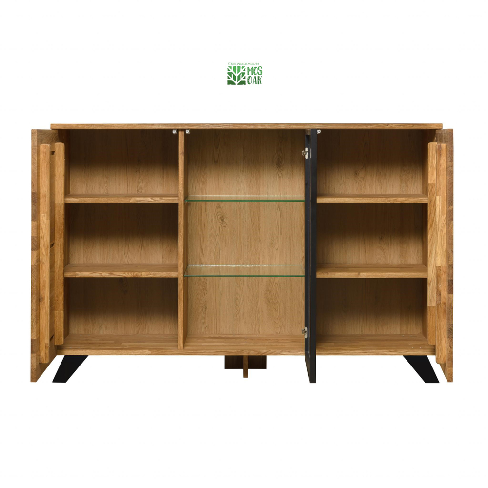 Комод-буфет из массива дуба Монтерей-2