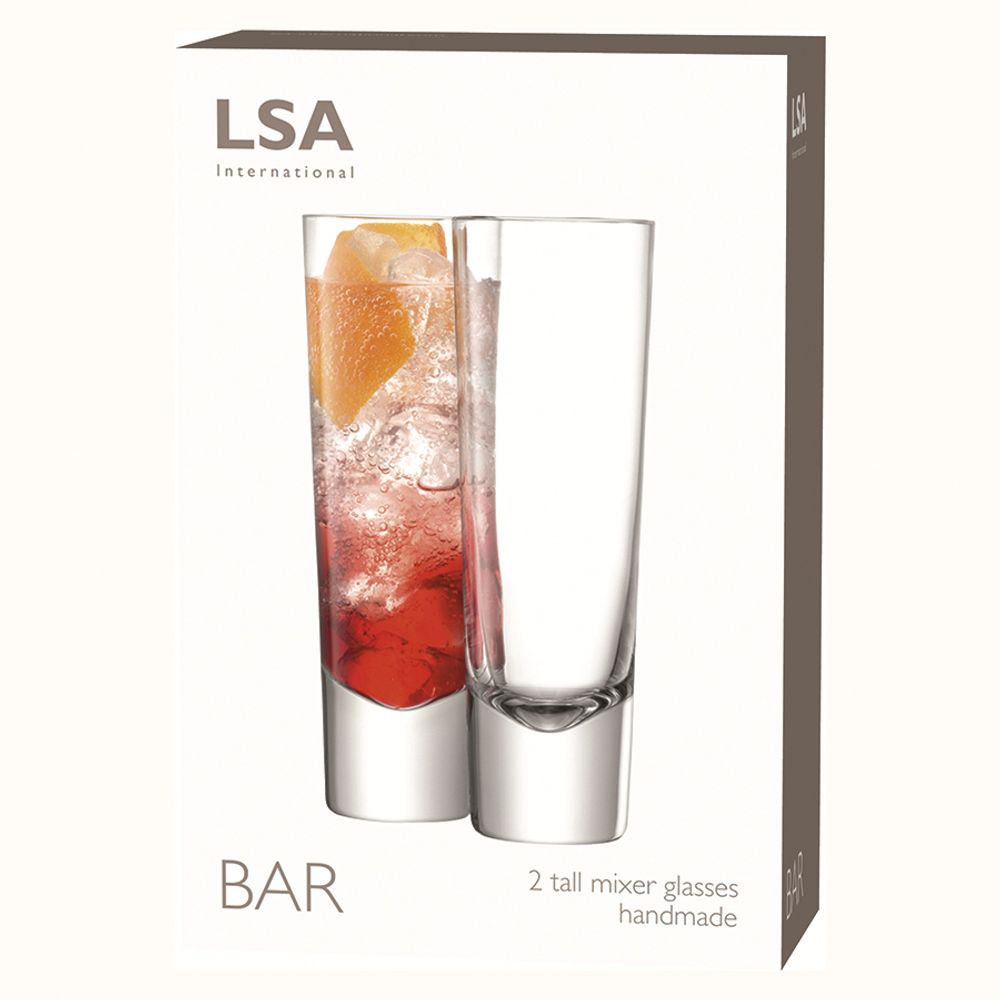 LSA International Набор из 2 высоких стаканов для коктейлей Bar 310 мл