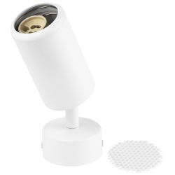 Светильник настенно-потолочный спот ЭРА OL55 WH MR16 GU10 IP20 белый | Накладные светильники