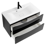 Тумба подвесная с раковиной BelBagno MARINO-1000-2C-SO-NL-P